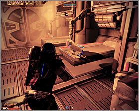 You may continue exploring the research ship by choosing the only available passageway - Mass Effect 2: Tali: Treason - walkthrough - Companion quests - Mass Effect 2 Guide & Walkthrough