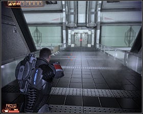 You may now exit this room and proceed to a staircase leading to an upper level of the station - Mass Effect 2: Lazarus Research Station - Prologue walkthrough - Main quests - Mass Effect 2 Guide & Walkthrough