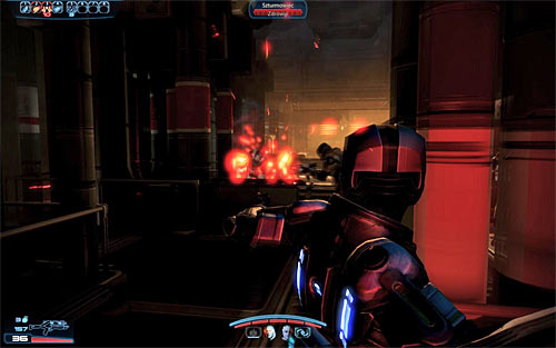 Once again you wont be given any time to prepare for the new battle, because as soon as youve used the ladder youll find yourself under heavy fire - Mass Effect 3: Priority, Cerberus Headquarters - walkthrough - Main Missions - Mass Effect 3 Guide