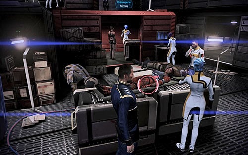 The second spot is located in cargo hold B (screen above) - Mass Effect 3: Citadel: Inspirational Stories - walkthrough - Missions on the Citadel - Mass Effect 3 Guide