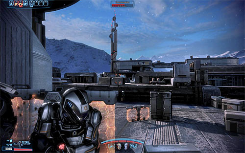 Consider reactivating nearby generator, because the additional defences will soon come in handy - Mass Effect 3: Arrae: Ex-Cerberus Scientists - walkthrough - Missions outside the Citadel - Mass Effect 3 Guide