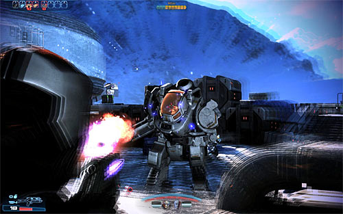 Shuttles will continuously fly away from the hangar during this battle, but despite what you might think you wont have to directly protect them - Mass Effect 3: Arrae: Ex-Cerberus Scientists - walkthrough - Missions outside the Citadel - Mass Effect 3 Guide