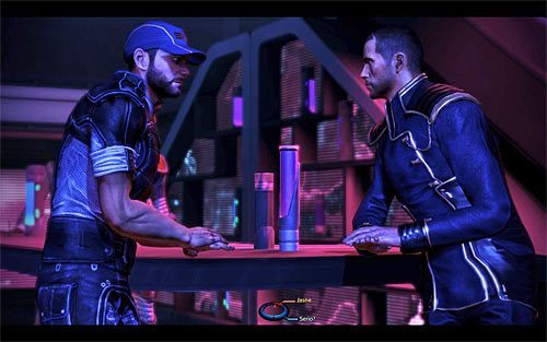 You can meet Jeff and EDI again during a visit to the Purgatory Bar just after repelling the attack of Cerberus forces on the Citadel - Mass Effect 3: Romances of other characters - Romances - Mass Effect 3 Guide