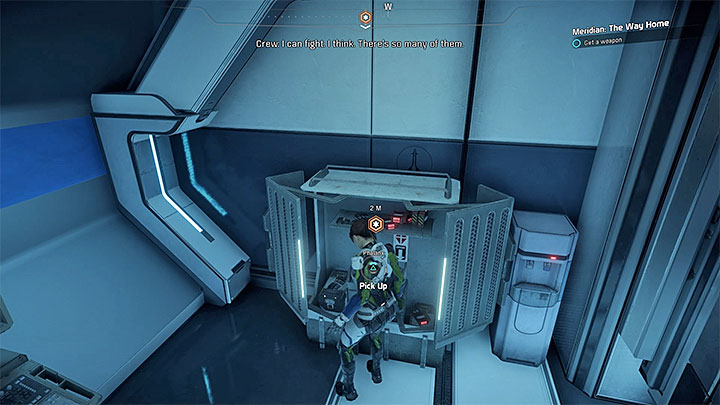 Take a pistol and a melee weapon - Meridian: The Way Home | Priority Ops - Priority Ops (Main quests) - Mass Effect: Andromeda Game Guide