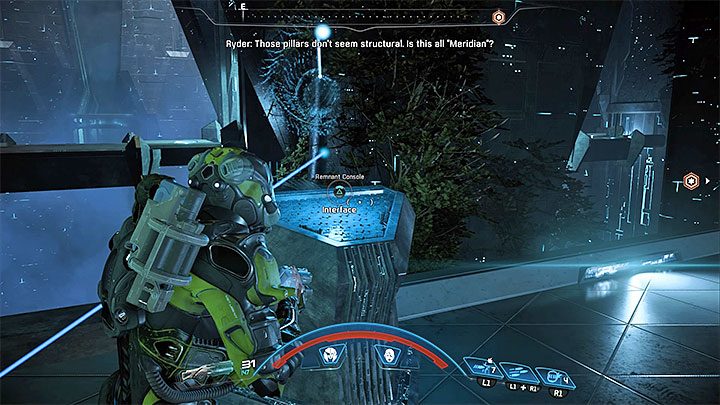 Extend bridges by using Remnant consoles - Meridian: The Way Home | Priority Ops - Priority Ops (Main quests) - Mass Effect: Andromeda Game Guide