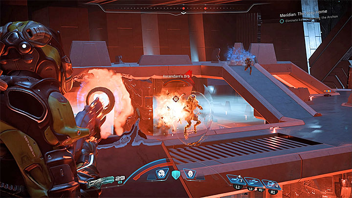 Locate the enemy Ascendant quickly - Meridian: The Way Home | Priority Ops - Priority Ops (Main quests) - Mass Effect: Andromeda Game Guide