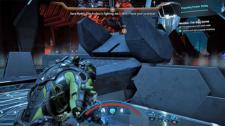 Stay nearby the relay and defend yourself - Meridian: The Way Home | Priority Ops - Priority Ops (Main quests) - Mass Effect: Andromeda Game Guide