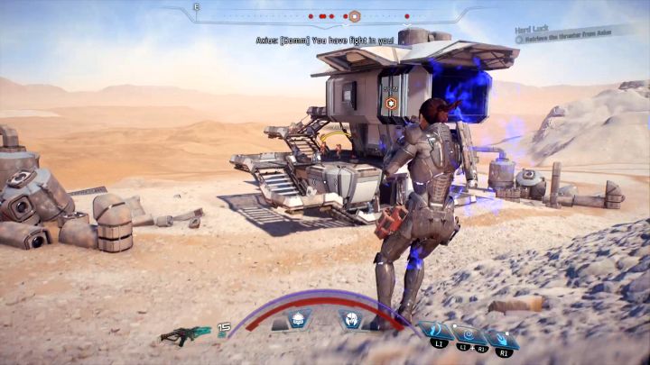 The building where you can find Axius. - Hard Luck | Elaaden - Elaaden - Mass Effect: Andromeda Game Guide
