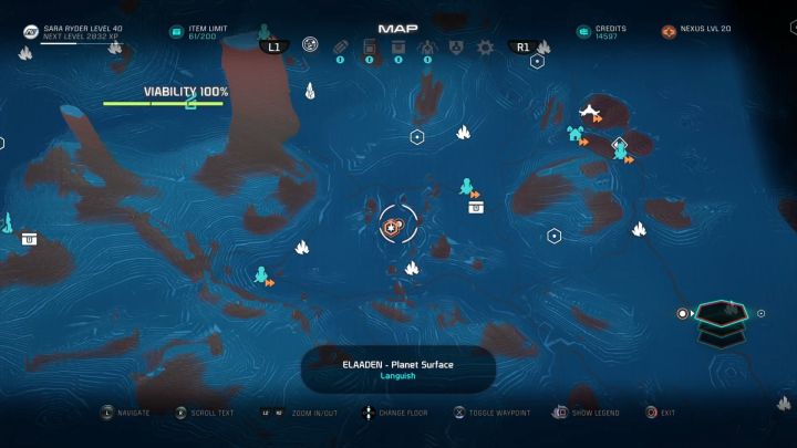 The site you must go to. - Save Dr. Okeers Krogan Research on Elaaden - Elaaden - Mass Effect: Andromeda Game Guide