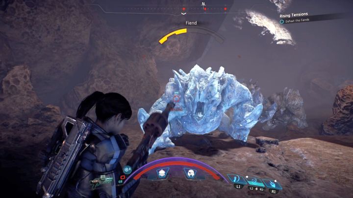 Eliminate the Fiends one at a time. - Rising Tensions on Elaaden - Elaaden - Mass Effect: Andromeda Game Guide