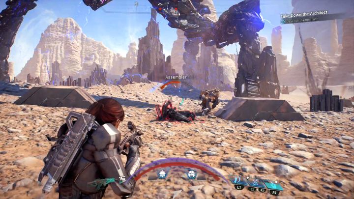 The Architect summons Remnants from time to time. - Architect on Elaaden | Quest on Elaaden - Elaaden - Mass Effect: Andromeda Game Guide
