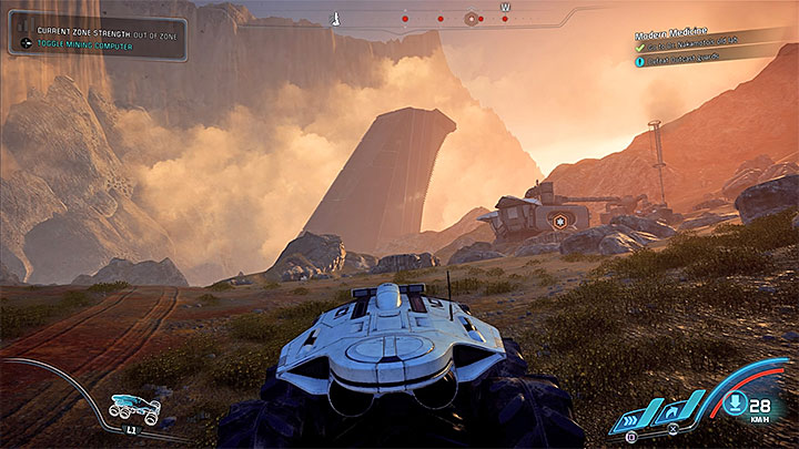 The lab is near one the monoliths - Modern Medicine | Kadara side quests - Kadara - Mass Effect: Andromeda Game Guide