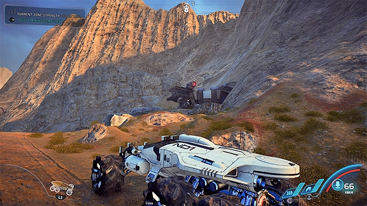Roekaar hideout is in the south part of the map, in the small building presented in the picture above - A People Divided | Kadara side quests - Kadara - Mass Effect: Andromeda Game Guide