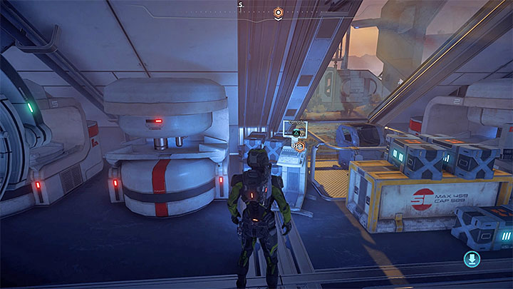 The console from which you learn about the need to visit the relay station - A Better Beginning | Priority Ops - Priority Ops (Main quests) - Mass Effect: Andromeda Game Guide