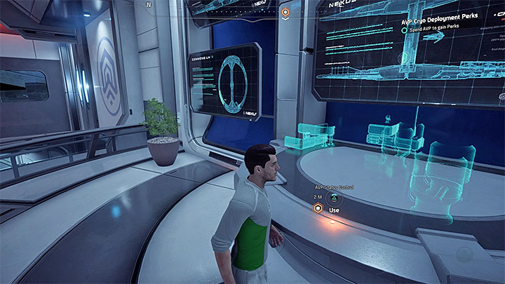 Use the AVP console and spend your first Cryo Pod Point - AVP Cryo Deployment Perks | Priority Ops - Priority Ops (Main quests) - Mass Effect: Andromeda Game Guide