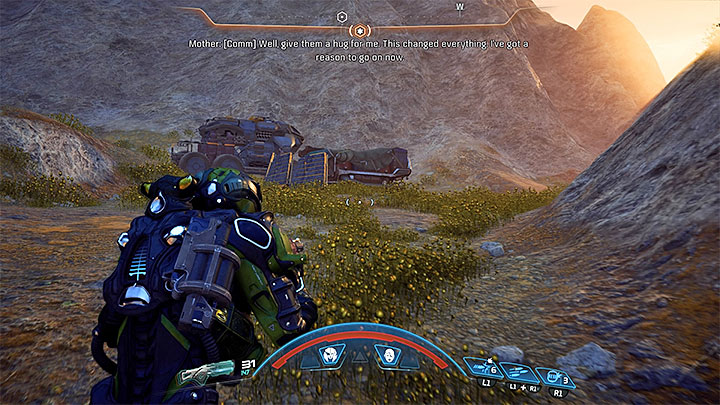 To find the parts, get on the main road and proceed in a clockwise manner - Other quests | Kadara side quests - Kadara - Mass Effect: Andromeda Game Guide