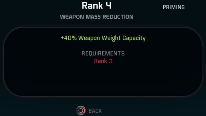 Some abilities let us significantly increase character weight. - How to increase character weight limit in Mass Effect: Andromeda? - FAQ - Frequently asked questions - Mass Effect: Andromeda Game Guide