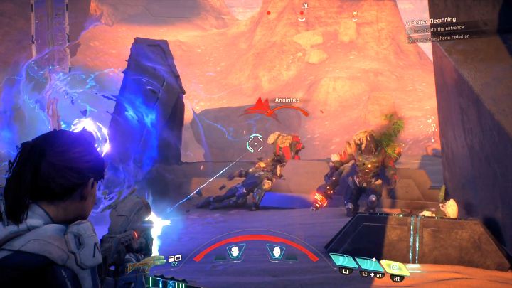 Constantly observe your surroundings as well as your shields and health bar. - A handful of general tips | Gameplay basics - Gameplay basics - Mass Effect: Andromeda Game Guide