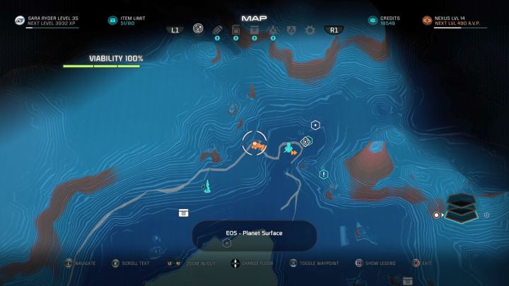 The place that can be used to get the trophy. - How to unlock the Long Distance Jump trophy in Mass Effect: Andromeda? - Achievements / Trophies - Mass Effect: Andromeda Game Guide