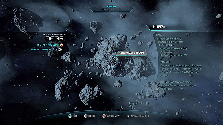 The landing place - Vetra Nyx: Means and Ends - Allies and Relationships quests - Mass Effect: Andromeda Game Guide