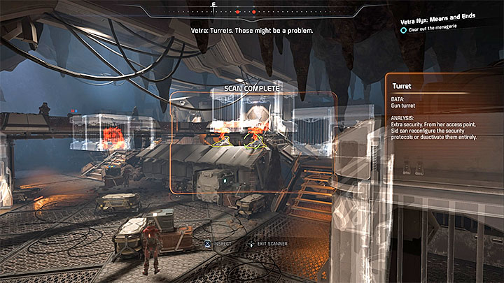 You can, e.g. hack the turret - Vetra Nyx: Means and Ends - Allies and Relationships quests - Mass Effect: Andromeda Game Guide