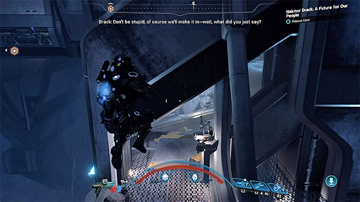 Clear the area by making accurate jumps - Nakmor Drack: A Future for Our People (loyalty mission) | Allies and Relationships - Allies and Relationships quests - Mass Effect: Andromeda Game Guide