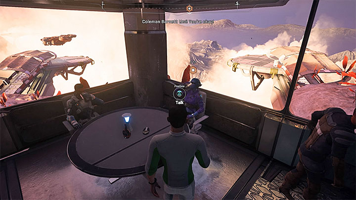 Peebee can be found in the ports bar - Peebee: Reclaiming Poc | Allies and Relationships - Allies and Relationships quests - Mass Effect: Andromeda Game Guide