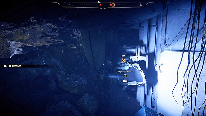 The database is inside of the ruined hut - Forgotten Stars | Havarl side quests - Havarl - Mass Effect: Andromeda Game Guide