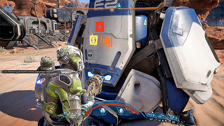 In breakes between fights you can rest near the forward station - Jaal Ama Darav: Friend or Foe? | Allies and Relationships - Allies and Relationships quests - Mass Effect: Andromeda Game Guide