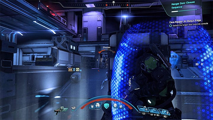 Stay next to the defended console and take care of the incoming kett - Cora Harper: At Dutys Edge (loyalty mission) | Allies and Relationships - Allies and Relationships quests - Mass Effect: Andromeda Game Guide