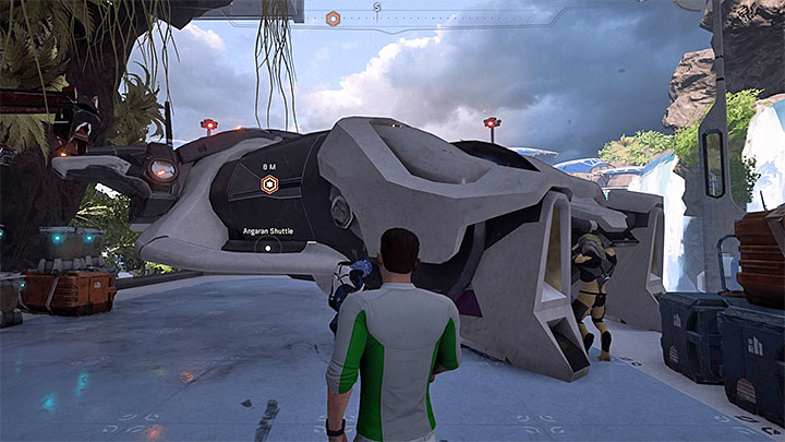 The shuttle can be used whenever you want - A Trail of Hope | Priority Ops - Priority Ops (Main quests) - Mass Effect: Andromeda Game Guide