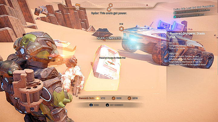 The Powered Cryogenic Stasis - Turian Ark: Lost But Not Forgotten | Allies and Relationships - Allies and Relationships quests - Mass Effect: Andromeda Game Guide