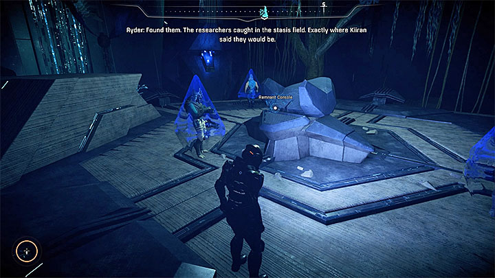 The location with the monolith and the trapped researchers - Helping Havarls Scientists | Priority Ops - Priority Ops (Main quests) - Mass Effect: Andromeda Game Guide