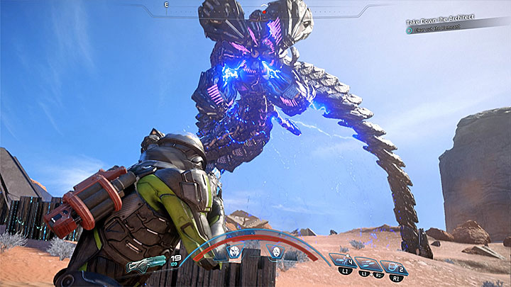 The Architect from Eos - How to defeat the Eos Remnant Architect? | Boss fights | Walkthrough - Boss battles - Mass Effect: Andromeda Game Guide