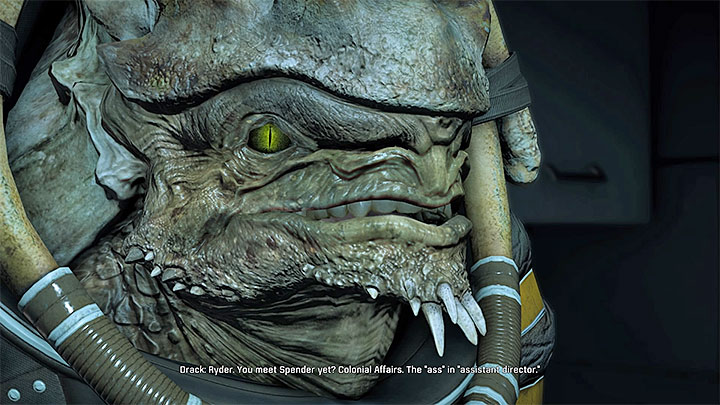 Drack will ask for your help in investigating Spender - Nakmor Drack: Krogan Betrayal | Allies and Relationships - Allies and Relationships quests - Mass Effect: Andromeda Game Guide