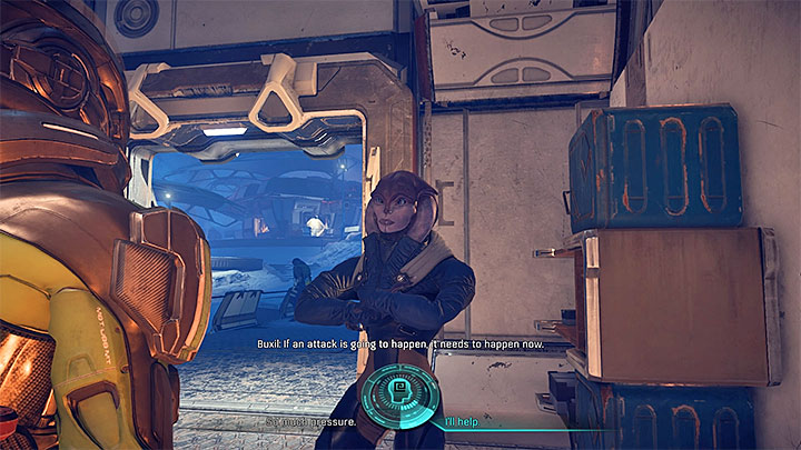 Decide whether you want to go in right away or leave the matter for now - Remove the Heart | Voeld side quests - Voeld - Mass Effect: Andromeda Game Guide