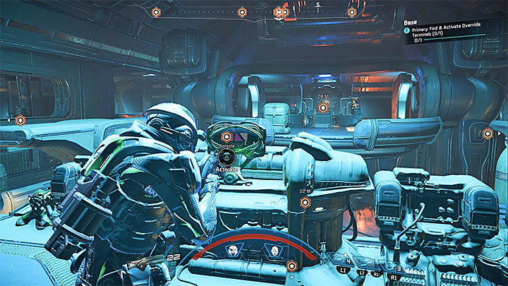 An override terminal - access the one that is closest to you - Remove the Heart | Voeld side quests - Voeld - Mass Effect: Andromeda Game Guide