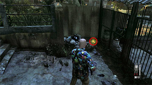 Go little further and before you use the stairs turn left (1st screen), passing the building - Chapter IX - p. 2 - Walkthrough - Max Payne 3 Game Guide & Walkthrough