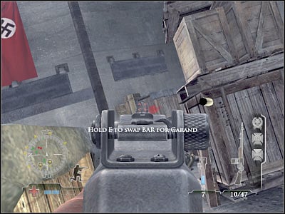 You will have to locate a second staircase - Disable Ammunition Lift Controls #2 - Operation Der Flakturm - Medal of Honor: Airborne - Game Guide and Walkthrough