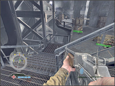 Try focusing your attention only on the standard soldiers - Disable Ammunition Lift Controls #2 - Operation Der Flakturm - Medal of Honor: Airborne - Game Guide and Walkthrough