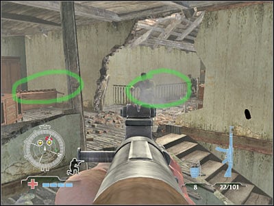 The final machine gun post can be found to your left - Clear MG Nests - Operation Market Garden - Medal of Honor: Airborne - Game Guide and Walkthrough