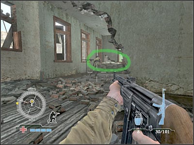 Like I've said before, you will have to land in the northern part of the map, because that's where you'll find this final nest - Clear MG Nests - Operation Market Garden - Medal of Honor: Airborne - Game Guide and Walkthrough