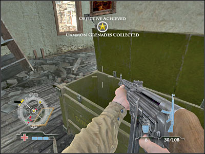 1 - Collect Gammon Grenades - Operation Market Garden - Medal of Honor: Airborne - Game Guide and Walkthrough
