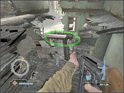 Don't leave this floor of the building just yet - Collect Gammon Grenades - Operation Market Garden - Medal of Honor: Airborne - Game Guide and Walkthrough