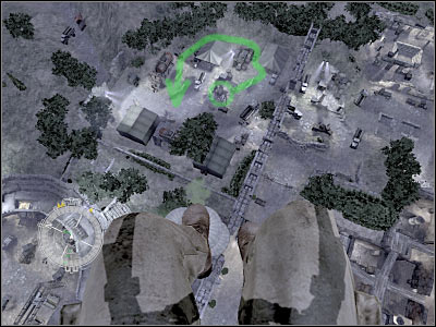 Reaching your target - Sabotage Fuel Containers - Operation Avalanche - Medal of Honor: Airborne - Game Guide and Walkthrough