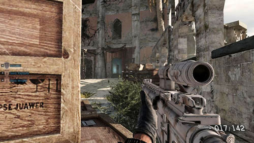 Objective: Get back in the building - Mission 03: Shore Leave - Campaign - Medal of Honor: Warfighter - Game Guide and Walkthrough