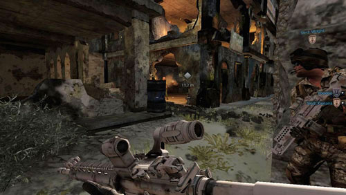 Objective: Clear the street - Mission 03: Shore Leave - Campaign - Medal of Honor: Warfighter - Game Guide and Walkthrough