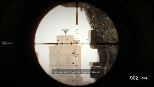 The first enemy with a grenade launcher is on the roof, one is on the left, and the third at the bottom (first picture above) - Mission 03: Shore Leave - Campaign - Medal of Honor: Warfighter - Game Guide and Walkthrough