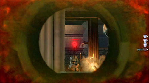 As soon as you position yourself on the left pane, right in front of the place where the explosion occurred (first picture above) - Mission 06: Rip Current - Campaign - Medal of Honor: Warfighter - Game Guide and Walkthrough