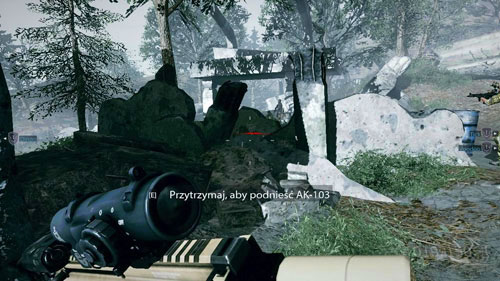 Run straight ahead and slightly to the right (stick to the left side of the forest) - Mission 11: Old Friends - Campaign - Medal of Honor: Warfighter - Game Guide and Walkthrough